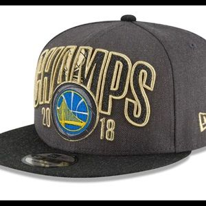 NEW! Warriors Championship Snackback Hat